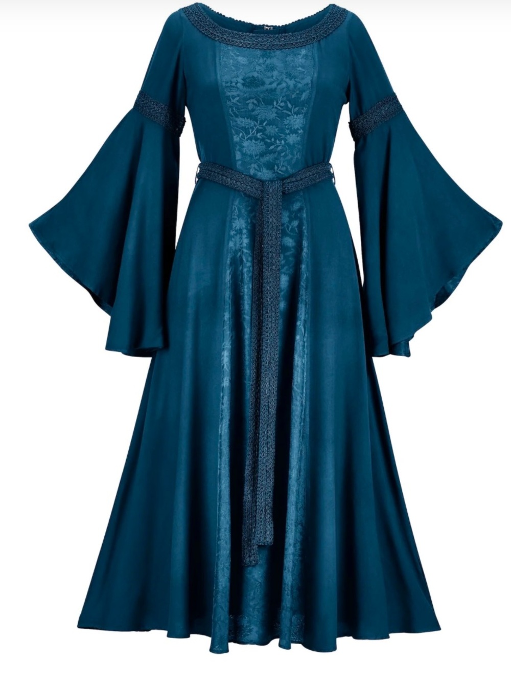 Holy Clothing Eowyn Maxi Renaissance Medieval Cosplay Ren Faire Corset Dress